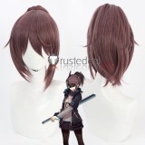 Arknights Ebenholz Saga Yato Dur-nar Brown Pink Black Cosplay Wigs