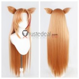 Arknights Irene Podenco Astesia Swire Grey Golden Blue Orange Cosplay Wigs