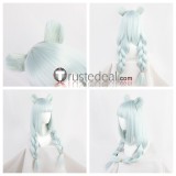 Arknights Skadi the Corrupting Heart Istina Ines Reed Grey Blue Golden Black Cosplay Wigs