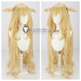 Arknights Saileach Viviana Drost‌e Dorothy Ho'olheyak Golden Grey Cosplay Wigs