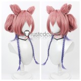 Arknights Crownslayer Leizi Eureka U-Official Doc Orange Yellow Pink Black Cosplay Wig