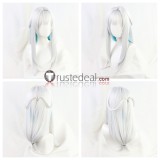 Arknights Rosmontis Scene Liskarm Warfarin Grey Gloden Cosplay Wigs