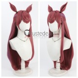 Arknights Mon3tr Lemuen Ray Dusk Black Pink Red Cosplay Wigs