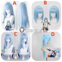 Tensei Shitara Slime Datta Ken Rimuru Tempest Mikami Satoru Light Blue Ponytail Cosplay Wig