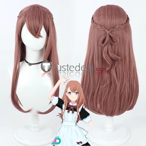 Project Sekai Colorful Stage Hanasato Minori Brown Cosplay Wigs