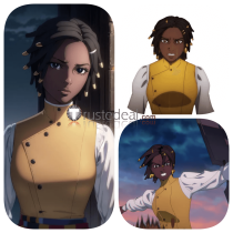 Castlevania Nocturne Annette Brown Black Styled Cosplay Wig