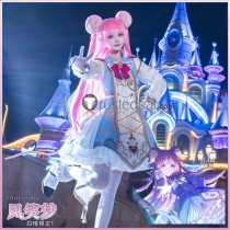 Project Sekai Mouse Otori Emu White Valentine's Day Lolita Cosplay Costume