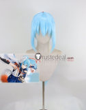 Tensei Shitara Slime Datta Ken Rimuru Tempest Mikami Satoru Light Blue Ponytail Cosplay Wig