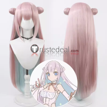 MahoAku The Magical Girl and the Evil Lieutenant Used to Be Archenemies Byakuya Mimori Cosplay Wig