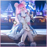 Project Sekai Mouse Otori Emu White Valentine's Day Lolita Cosplay Costume