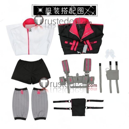 Project Sekai Mouse Otori Emu Black Cosplay Costume
