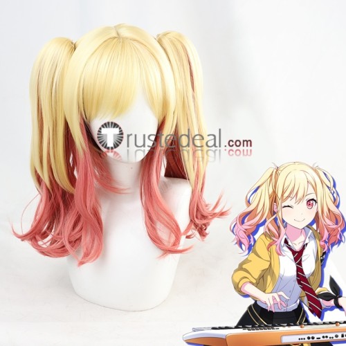 Project Sekai Colorful Stage Tenma Saki Tenma Tsukasa Asahina Mafuyu Golden Orange Purple Cosplay Wigs