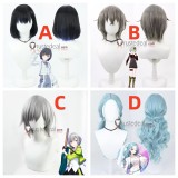 Project Sekai Colorful Stage Shiraishi An Kusanagi Nene Hinomori Shiho Hinomori Shizuku Black Green Grey Blue Cosplay Wigs