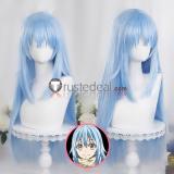 Tensei Shitara Slime Datta Ken Rimuru Tempest Mikami Satoru Light Blue Ponytail Cosplay Wig