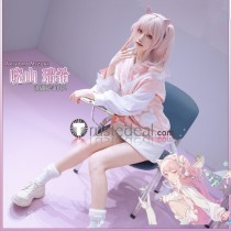 Project Sekai Colorful Stage PJSK Nightcord 25ji Akiyama Mizuki Kitty Pink Set Cosplay Costume