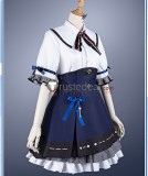 Project Sekai Colorful Stage PJSK MORE MORE JUMP! Kiritani Haruka Hinomori Shizuku Momoi Airi Uniform Dress Blue Cosplay Costume