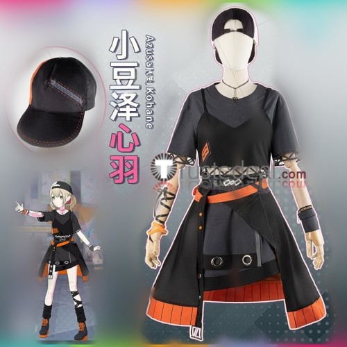 Project Sekai Colorful Stage PJSK Hot Air Girl Azusawa Kohane Black Cosplay Costume