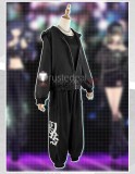 Project Sekai Colorful Stage PJSK Zozotown Collab Vivid BAD SQUAD Shinonome Akito Aoyagi Toya Azusawa Kohane Black Cosplay Costume