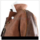 Monster Hunter Wilds MHWilds Gemma Brown Coat Cosplay Costume