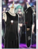 Project Sekai Colorful Stage PJSK Zozotown Collab Vivid BAD SQUAD Shinonome Akito Aoyagi Toya Azusawa Kohane Black Cosplay Costume