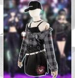 Project Sekai Colorful Stage PJSK Zozotown Collab Vivid BAD SQUAD Shinonome Akito Aoyagi Toya Azusawa Kohane Black Cosplay Costume