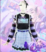 Project Sekai Colorful Stage PJSK Nightcord 25ji Akiyama Mizuki Purple Daily Set Cosplay Costume