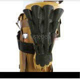 Monster Hunter Wilds MHWilds Gemma Brown Coat Cosplay Costume