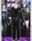 Project Sekai Colorful Stage PJSK Zozotown Collab Vivid BAD SQUAD Shinonome Akito Aoyagi Toya Azusawa Kohane Black Cosplay Costume