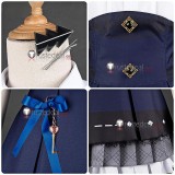 Project Sekai Colorful Stage PJSK MORE MORE JUMP! Kiritani Haruka Hinomori Shizuku Momoi Airi Uniform Dress Blue Cosplay Costume