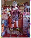 Project Sekai Colorful Stage PJSK Wonderlands × Showtime Kusanagi Nene Brown Cosplay Costume