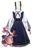 Project Sekai Colorful Stage PJSK MORE MORE JUMP! Kiritani Haruka Hinomori Shizuku Momoi Airi Uniform Dress Blue Cosplay Costume
