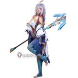 Genshin Impact Shenhe Cosplay Costume Custom Size Plus Size