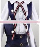 Project Sekai Colorful Stage PJSK MORE MORE JUMP! Kiritani Haruka Hinomori Shizuku Momoi Airi Uniform Dress Blue Cosplay Costume