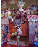 Project Sekai Colorful Stage PJSK Wonderlands × Showtime Kusanagi Nene Brown Cosplay Costume