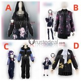 Project Sekai Colorful Stage PJSK Nightcord 25ji Asahina Mafuyu Akiyama Mizuki Shinonome Ena Yoisaki Kanade Daily Black Cosplay Costume
