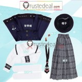 Project Sekai Colorful Stage PJSK MORE MORE JUMP! Kiritani Haruka Hinomori Shizuku Momoi Airi Uniform Dress Blue Cosplay Costume