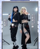 Project Sekai Colorful Stage PJSK Vivid BAD SQUAD Shinonome Akito Aoyagi Toya Azusawa Kohane Shiraishi An Black Cosplay Costume