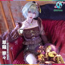 Project Sekai Colorful Stage PJSK Wonderlands × Showtime Kusanagi Nene Brown Cosplay Costume