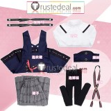 Project Sekai Colorful Stage PJSK MORE MORE JUMP! Kiritani Haruka Hinomori Shizuku Momoi Airi Uniform Dress Blue Cosplay Costume