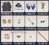 Genshin Impact Shenhe Cosplay Costume Custom Size Plus Size