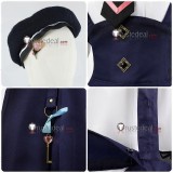 Project Sekai Colorful Stage PJSK MORE MORE JUMP! Kiritani Haruka Hinomori Shizuku Momoi Airi Uniform Dress Blue Cosplay Costume