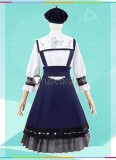 Project Sekai Colorful Stage PJSK MORE MORE JUMP! Kiritani Haruka Hinomori Shizuku Momoi Airi Uniform Dress Blue Cosplay Costume