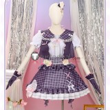 Project Sekai Colorful Stage PJSK MORE MORE JUMP! 4th Anniversary Momoi Airi Plaid Lolita Purple Cosplay Costume