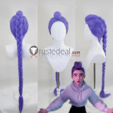 KPop Demon Hunters Film Rumi Mira Zoey Blue Black Pink Purple Styled Cosplay Wig