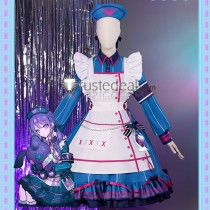 Project Sekai Colorful Stage PJSK Nightcord 25ji A Cat Eared Ghost Guide Asahina Mafuyu Maid Lolita Cosplay Costume