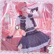 Project Sekai Colorful Stage PJSK MORE MORE JUMP! 4th Momoi Airi Plaid Lolita Purple Cosplay Costume