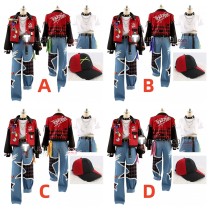 Ensemble Stars Trickstar Freedom Makoto Yuuki Hokuto Hidaka Subaru Akehoshi Mao Isara Cosplay Costume
