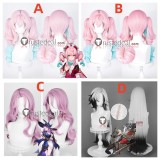 Honkai Star Rail HSR Hyacine Jade Boothill Pink Blue Black Silver Cosplay Wig