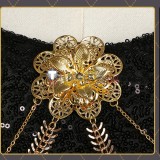 KPop Demon Hunters Mira Golden Black Stage Cosplay Costume
