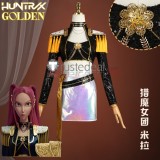 KPop Demon Hunters Mira Golden Black Stage Cosplay Costume